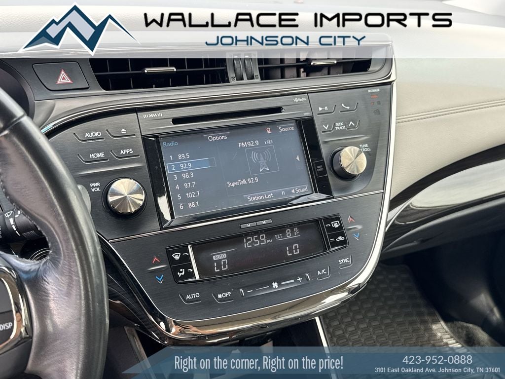 2015 Toyota Avalon XLE Touring