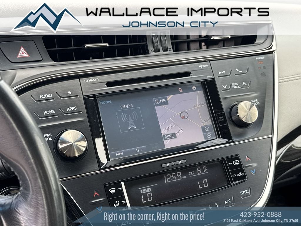 2015 Toyota Avalon XLE Touring